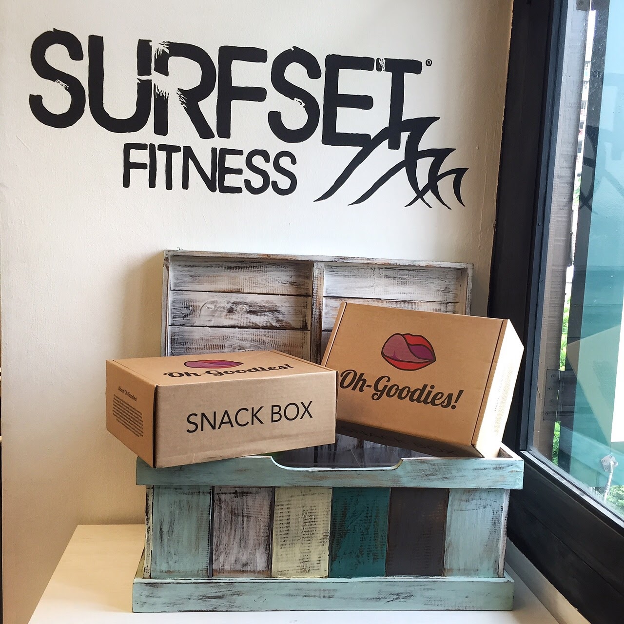 Madereal snack box in Surfset Fitness oh-goodies