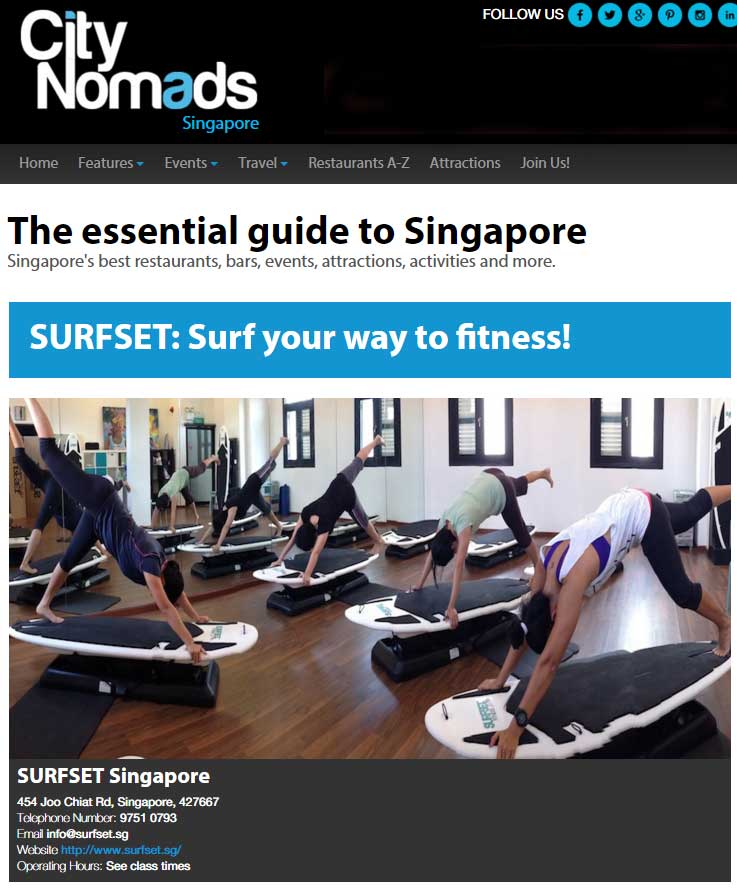 City Nomads Surf your way to fitness