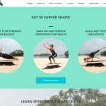 New Surfset Website core strength and balance, burn fat and improve cardiovascular health, build and tone lean muscle