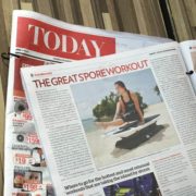 SURFSET on TODAY newspaper Singapore Workout