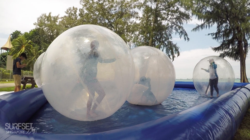 Zorb balls