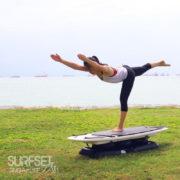 SURFSET Fitness Yoga Challenge Poses September 2016